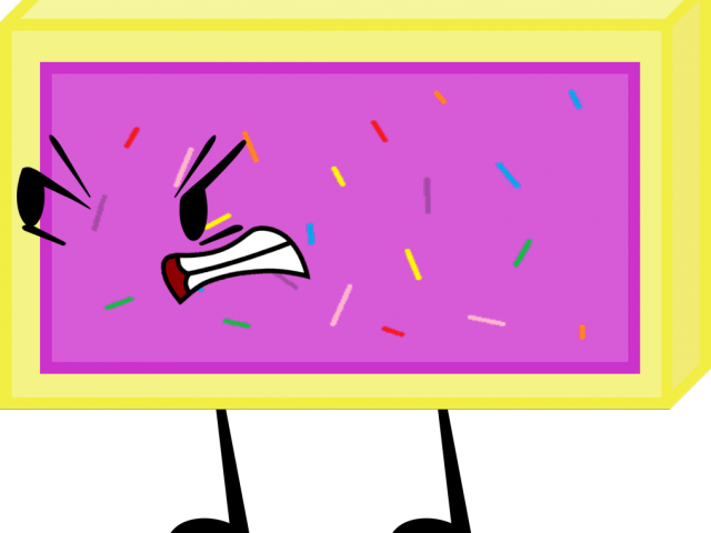 Pop Tart Clipart Pink - Clip Art (640x480)