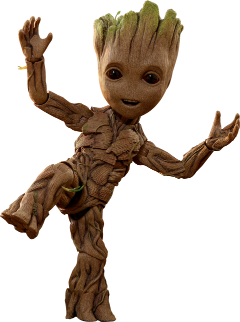 Hot Toys Groot Life-size Figure Groot Guardians, I - Groot Guardians Of The Galaxy 1 (480x645)