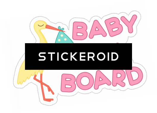 Baby On Board - Portable Network Graphics (528x382)