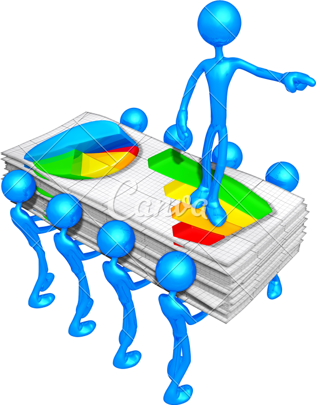 Boss Cartoons Financial Report - Stock Illustration (624x800)