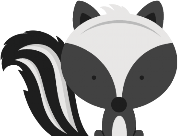 Jpg Freeuse Stinky Cliparts Free Download - Cute Baby Skunk Clipart (640x480)