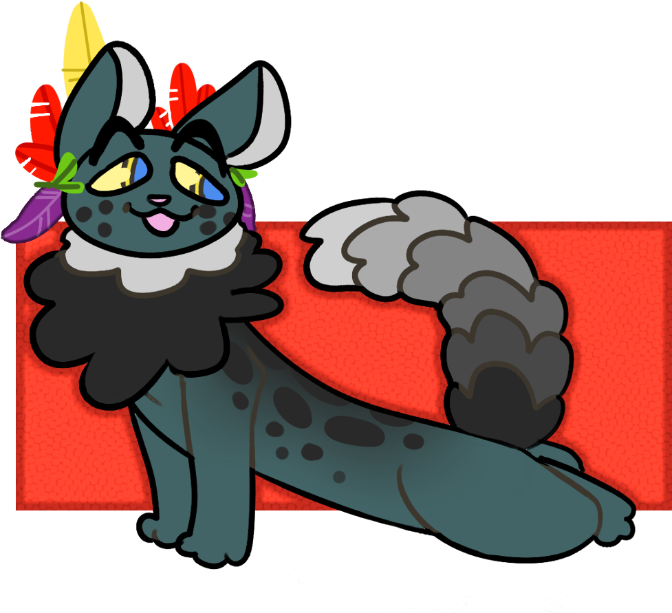 -feathertuft Yep His Back Legs Don't Work, Nope He - Cartoon (1000x1000)