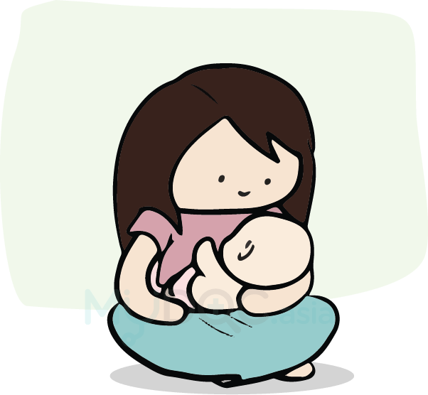 Breastfeeding Or Formula Milk Mydoc Asia Milkhuman - Breastfeeding (602x556)