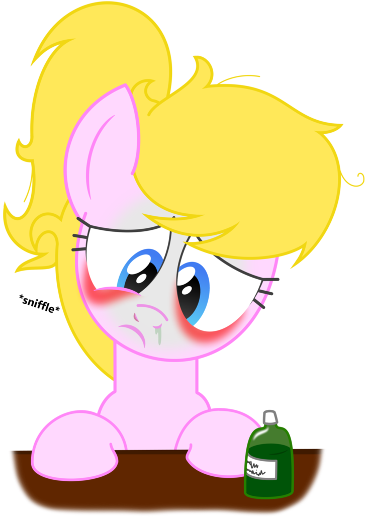 Sick Clipart Sniffles - Clip Art (761x1049)