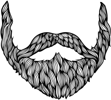 Beard Drawing - Drawing Of A Beard (397x360)
