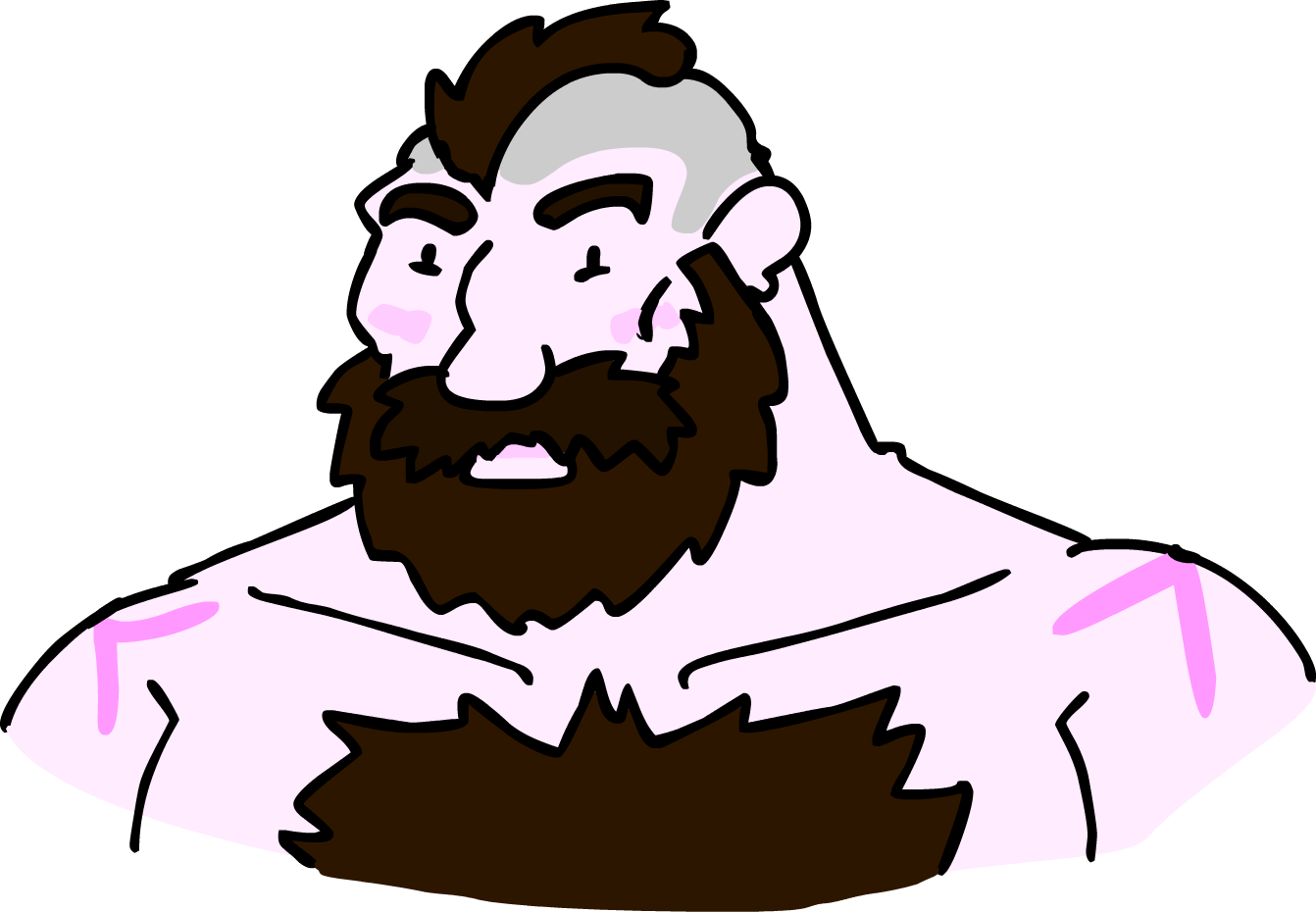 Jpg Transparent Beard Clipart Doodle - Jpg Transparent Beard Clipart Doodle (1342x930)
