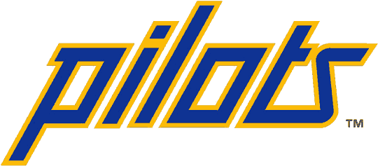 The Seattle Pilots Wordmark - Seattle Pilots Logo (545x249)
