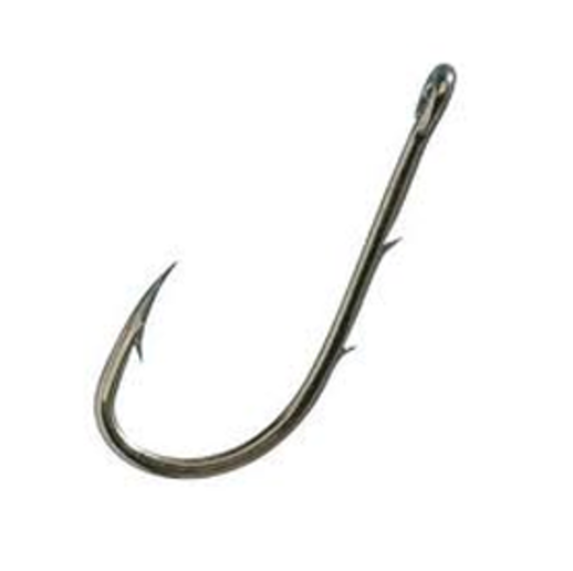 Ultimate Hook Guide - Eagle Claw Baitholder 2 Slices Offset Hook Bronze Size (655x648)