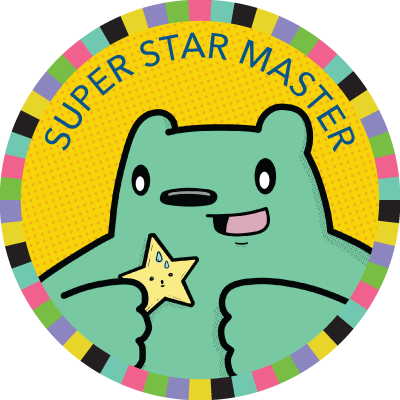 Super Star Master Badge Image - Stamps Gallery (400x400)