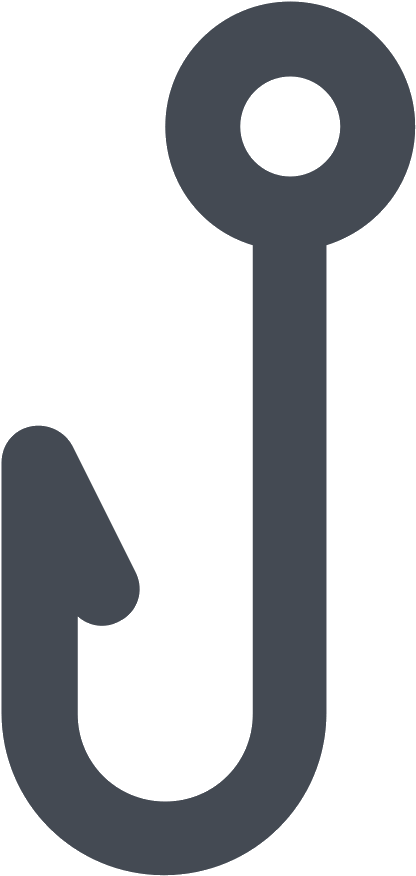 Fishing Icon Free Download - Fish Hook (1600x1600)