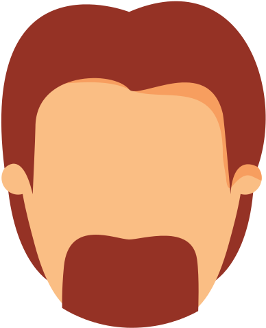 Clip Black And White Download Beard Clipart Faceless - Beard (550x550)