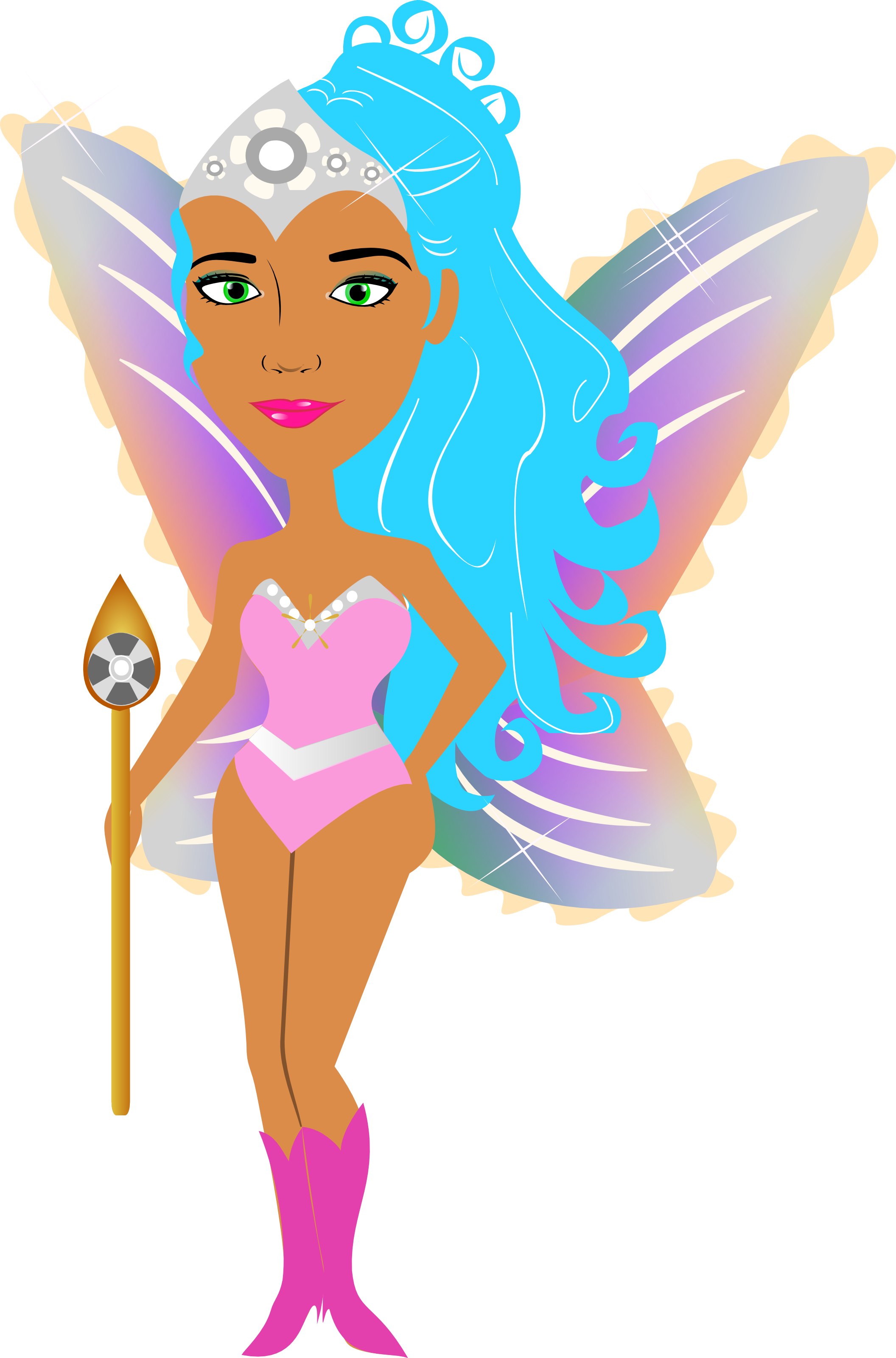 One Of The Queens Of Pixie Land Where Jessi-bell Is - Illustration (2112x3201)