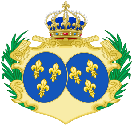 Coat Of Arms Of Marie Thérèse Of France - L'imposture Republicaine - Manifeste Royaliste By Steve (440x415)