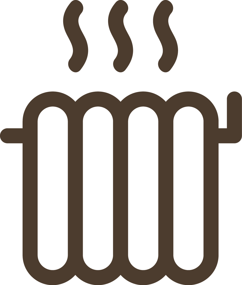Air-conditioned - Heating Icon Png (965x1137)