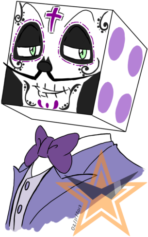 That Moment When You Realize King Dice Has All The - Drawing (400x514)
