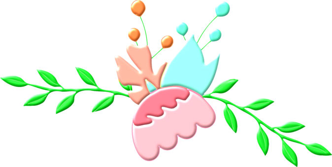 Leaf H&m Map Flowering Plant Floral Design - Shabby Chic Wallpaper Png (674x340)