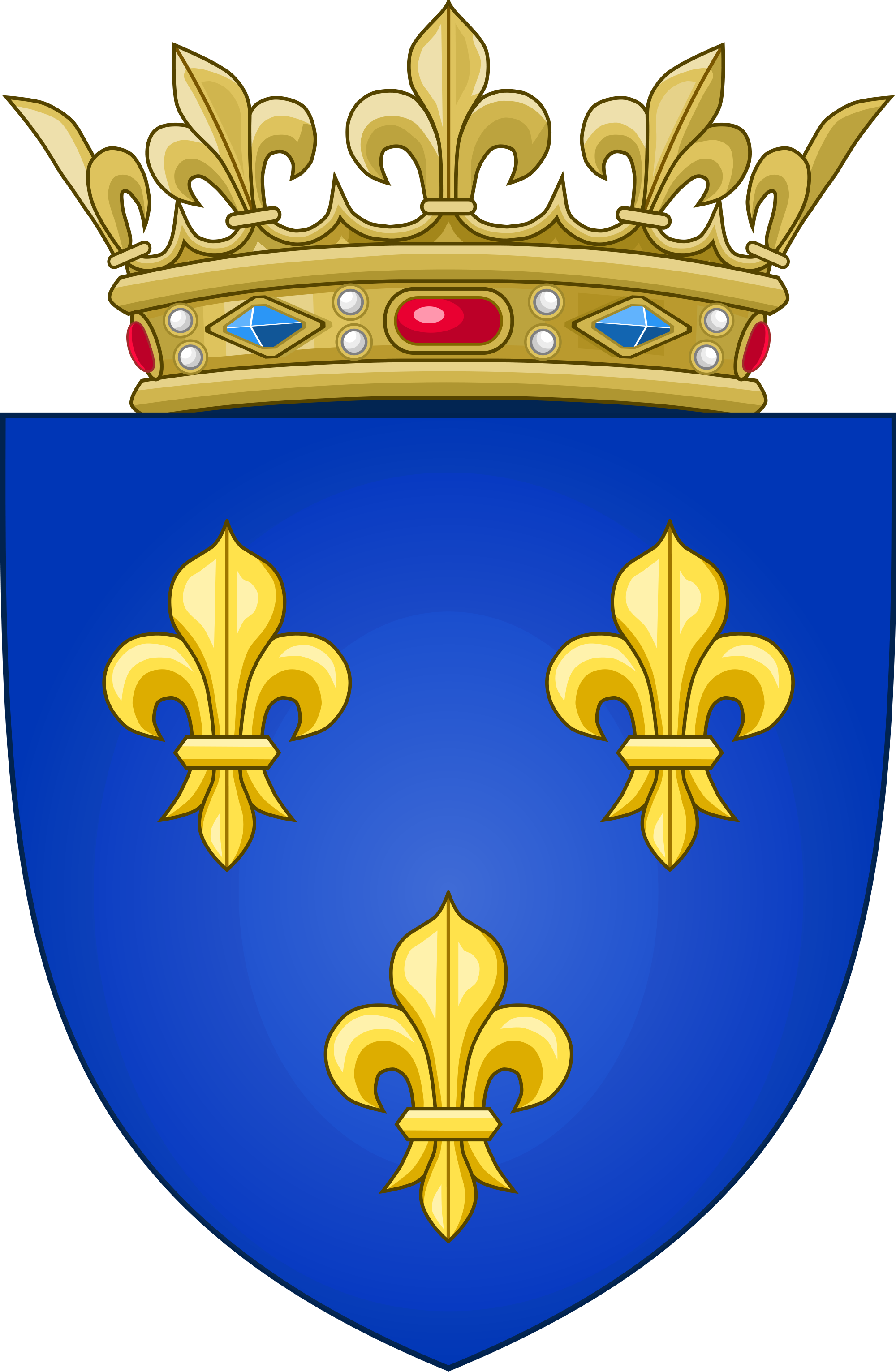French Coat Of Arms (2000x3063)