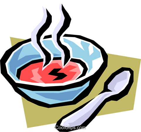 Soup Royalty Free Vector Clip Art Illustration - Clip Art (480x449)