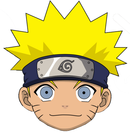 Gambar Mentahan Kepala Naruto Dan Kawan - Chibi Naruto Shadow Clone Jutsu (417x427)