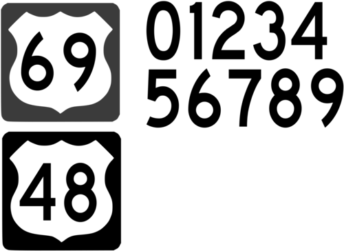 Us Numbered Highways Controlled-access Highway Us Interstate - Us Highway Sign (530x750)