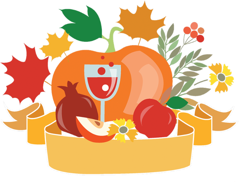 A True Farm To Table Experience, The Harvest Supper - Happy Thanksgiving Icon (800x610)