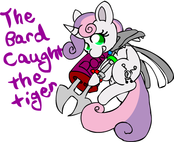 Cotton, Female, Filly, God Tier, God Tiers, Gun, Hero - Cartoon (567x463)