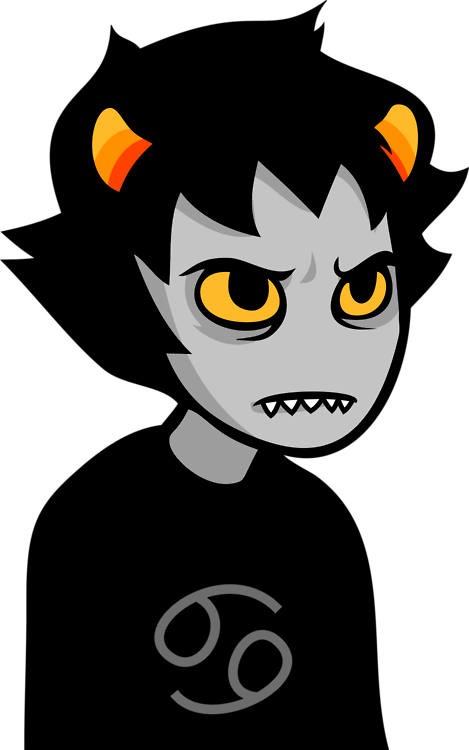 Homestuck Clipart Angry - Karkat Talksprite (469x750)