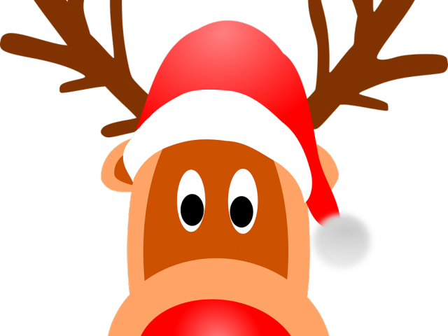 Headband Clipart Reindeer Antler - Renne Du Pere Noel (640x480)