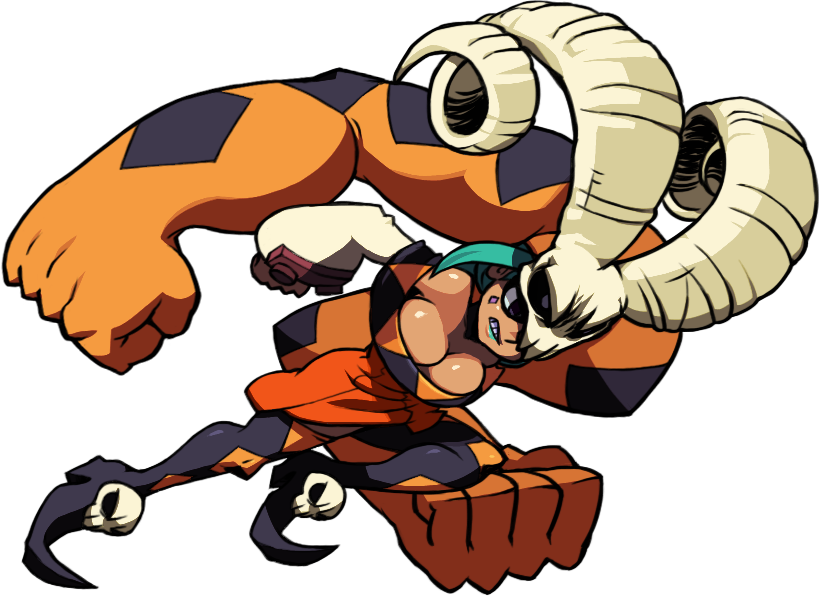 Black And White Stock Butt Transparent Skullgirls - Cerebella Battle Butt (820x596)