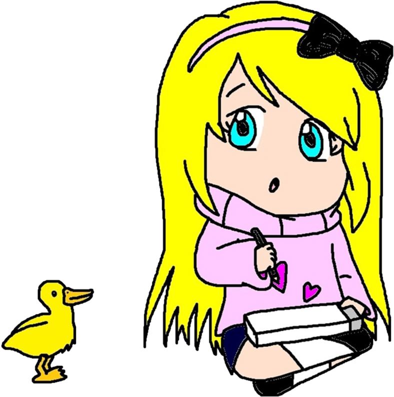 Duck By Artistic On Deviantart Kawaiiartistic - Drawing (887x900)