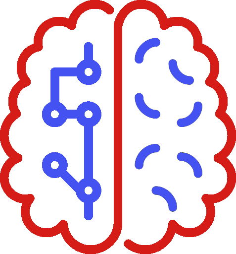 Analytics Data Science, Data Visualization & Insights - Artificial Intelligence Icon Orange (477x512)
