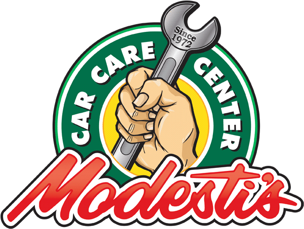 Auto Repair Logo Design For Modesti's Car Care Center - Car Care Center Logo (600x469)