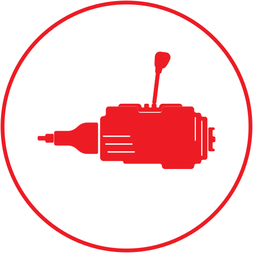 Few Auto Repairs Cause More Anxiety In Vehicle Owners - Gearbox Icons (500x500)