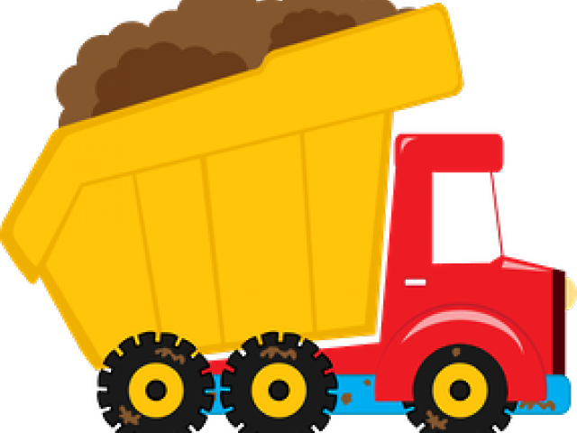 Vehicle Clipart Tonka Truck - Dump Truck Clipart Png (640x480)