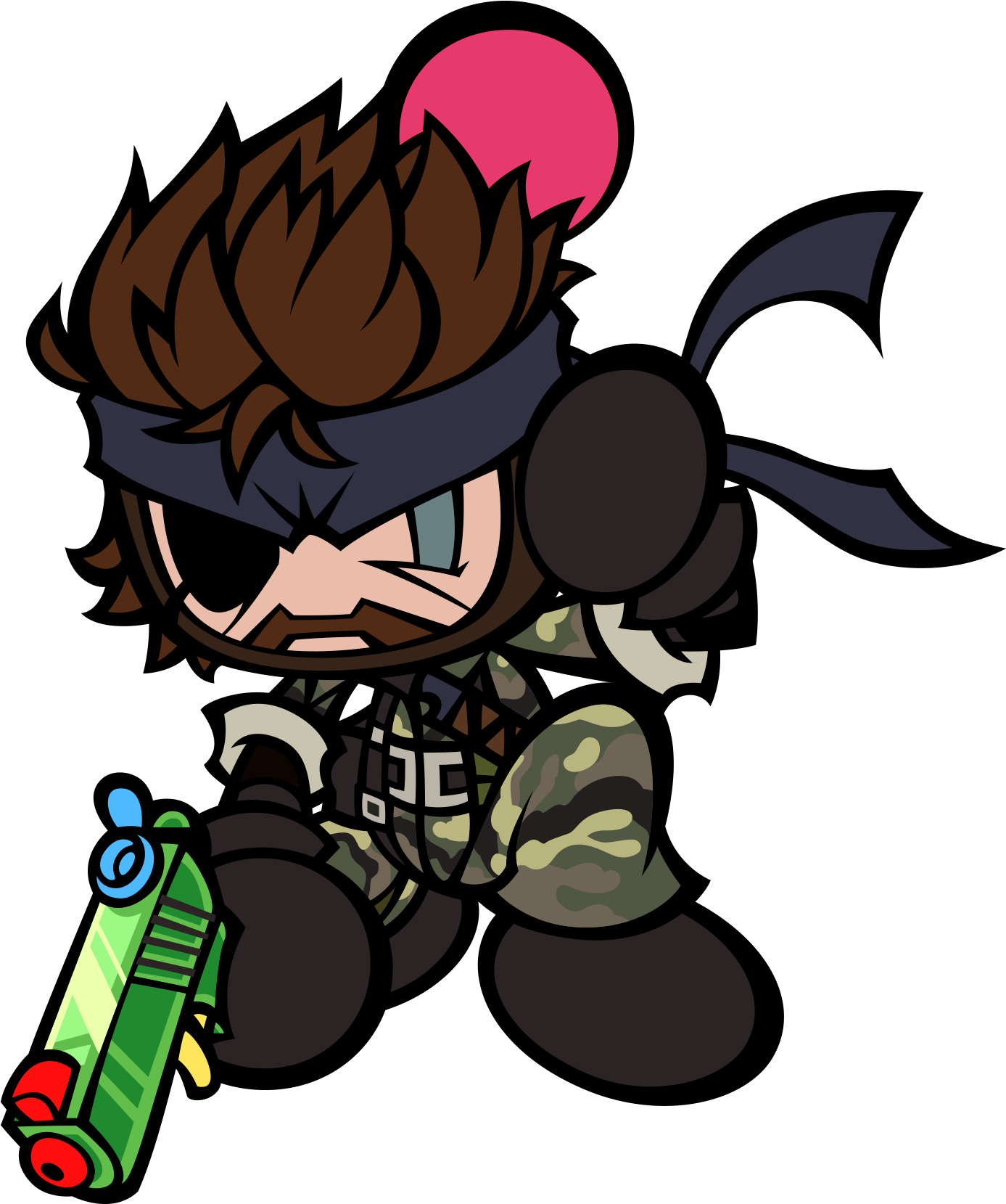 Super Bomberman R Is Adding Both Naked Snake And Solid - Super Bomberman R Snake (1600x1873)