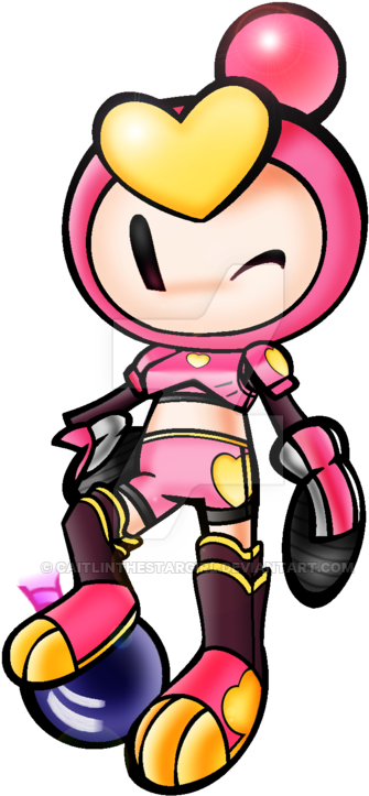 Pretty Bomber Strikers By Caitlinthestargirl - Pretty Bomber Super Bomberman R (400x746)