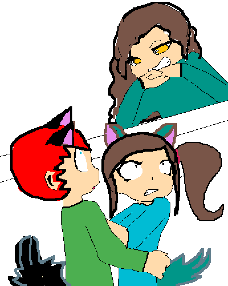 Blazica Drawing Lol Thats My Friend Sage Looking Over - Cartoon (800x1000)