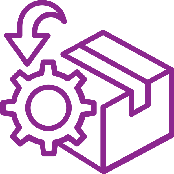 Sca-purple - Workload Management Icon (699x609)