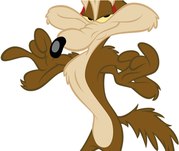 Seedy Clipart Roadrunner Coyote - Coyote Looney Tunes Png (640x480)