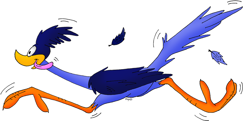 Roadrunner Clipart Pencil And - Beak (850x446)