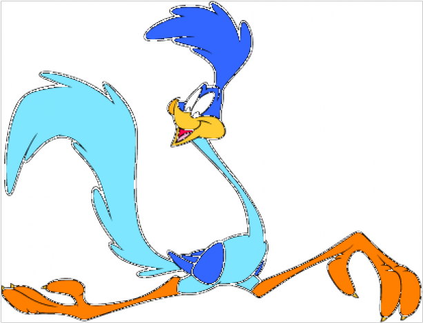 Free Download Of Roadrunner Vector Logo - Wile E. Coyote And The Road Runner (640x480)