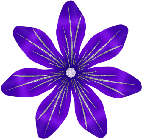 Flower Graphicflower Clipartart Flowersclip Artfree - Flower (525x525)