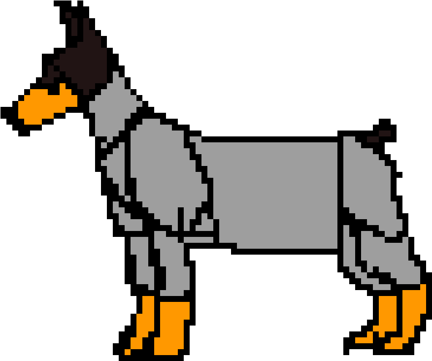 Armored Doberman - Dog (1200x1200)