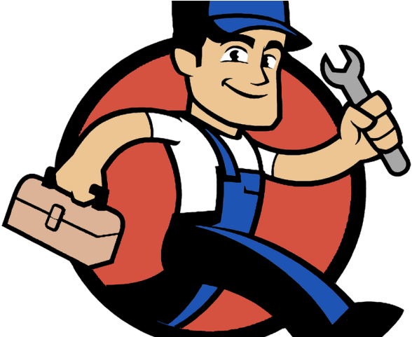 Air Conditioner Clipart Hvac Tech - Technician Cartoon (640x480)