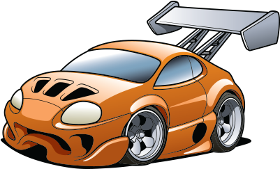 Supra - Cartoon Sports Car (400x400)