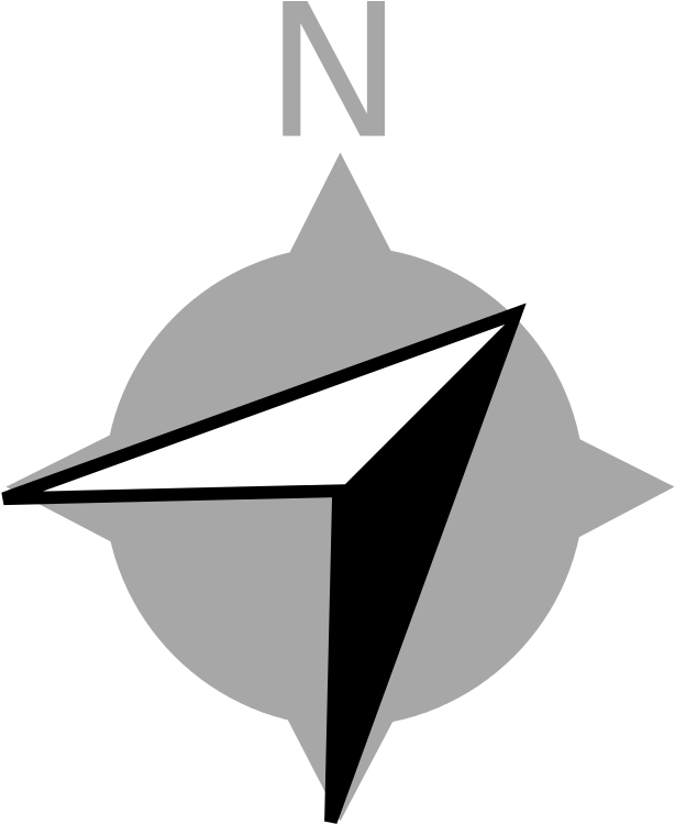 Compass Icon Ne Grey - Icon (768x768)