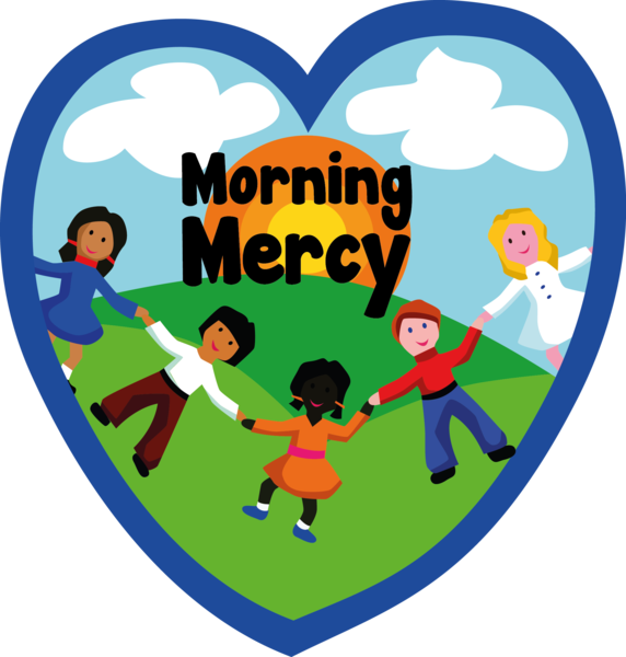Morning Mercy - Children Clip Art (572x600)