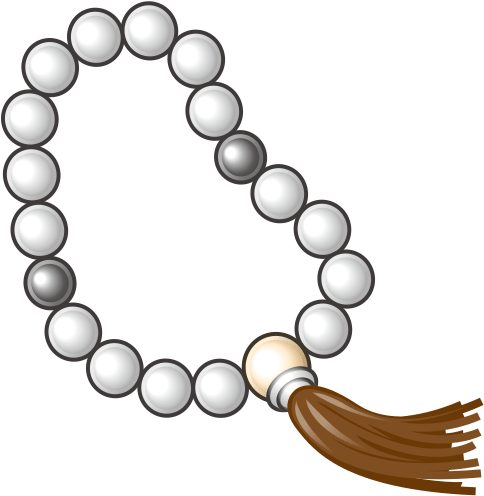 Rosary Graphic Huge - Prayer Bead Emoji Png (512x512)
