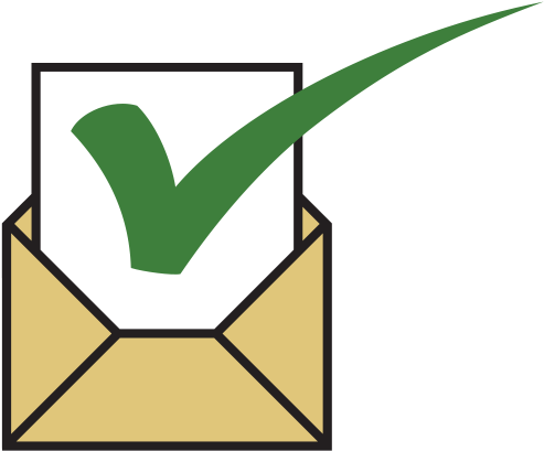 Your Guide To Applying For College - Symbol For Email (528x450)