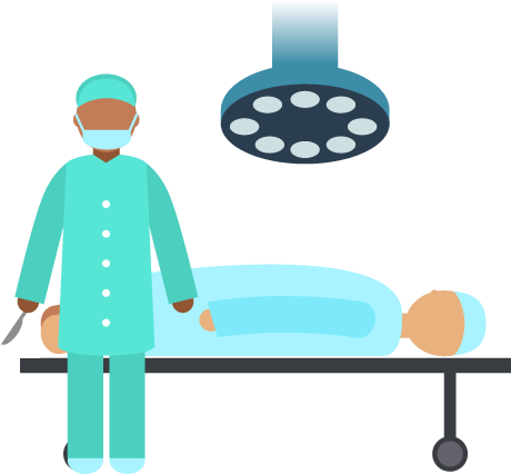 Graphic Transparent Stock Surgical Center Solution - Surgery Clipart Transparent (600x450)